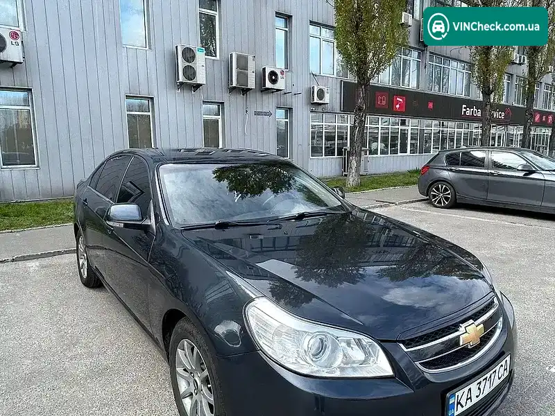 Chevrolet Epica 2007, фото з оголошення 1 з 12, VIN Y6DLA69LE7B062212