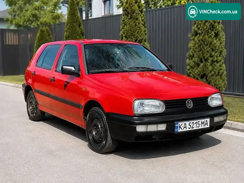 Volkswagen Golf 1994, фото з оголошення 1 з 3, VIN WVWZZZ1HZRW395268