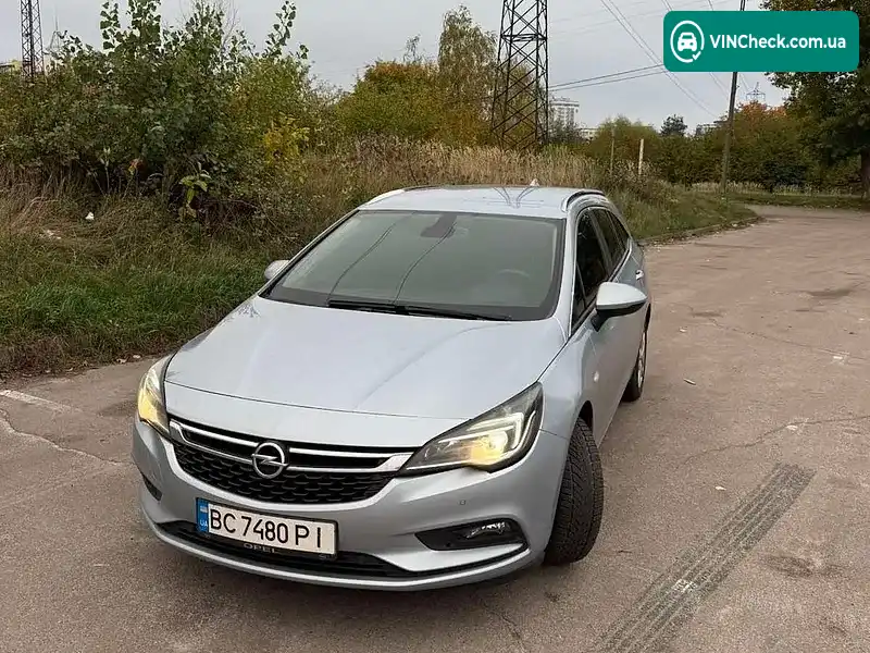 Opel Astra 2017, фото з оголошення 2 з 12, VIN W0LBD8EG1H8084813