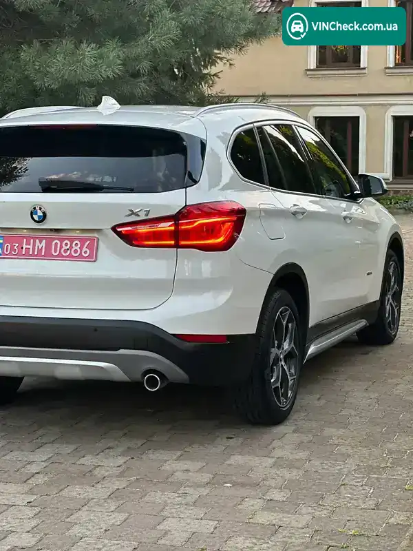 BMW X1 2017, фото з оголошення 2 з 20, VIN WBXHT3C34H5F76289