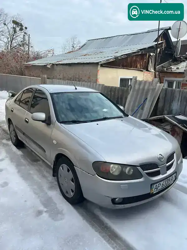 Nissan Almera 2005, фото з оголошення 1 з 8, VIN SJNBBAN16U2653238