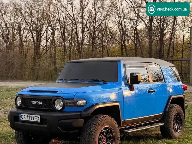 Toyota FJ Cruiser 2006, фото з оголошення 1 з 21, VIN JTEBU11F970034398