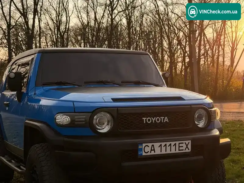 Toyota FJ Cruiser 2006, фото з оголошення 2 з 21, VIN JTEBU11F970034398