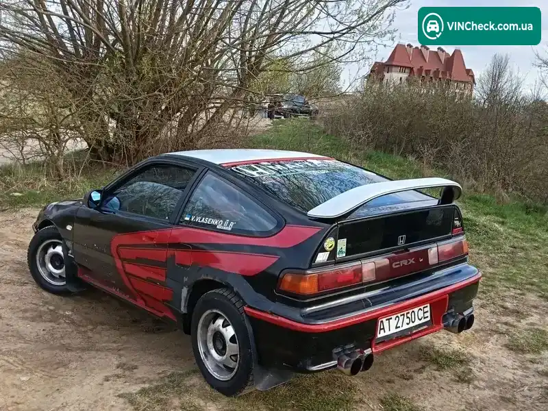 Honda Cr X 1990, фото з оголошення 2 з 21, VIN JHMAAF5320S006923