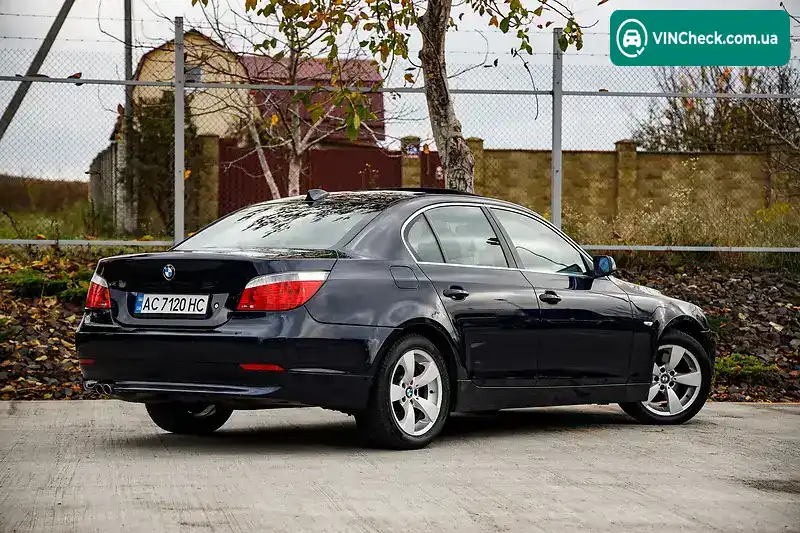 BMW 5 Series 2006, фото з оголошення 1 з 20, VIN WBANE51040B980272