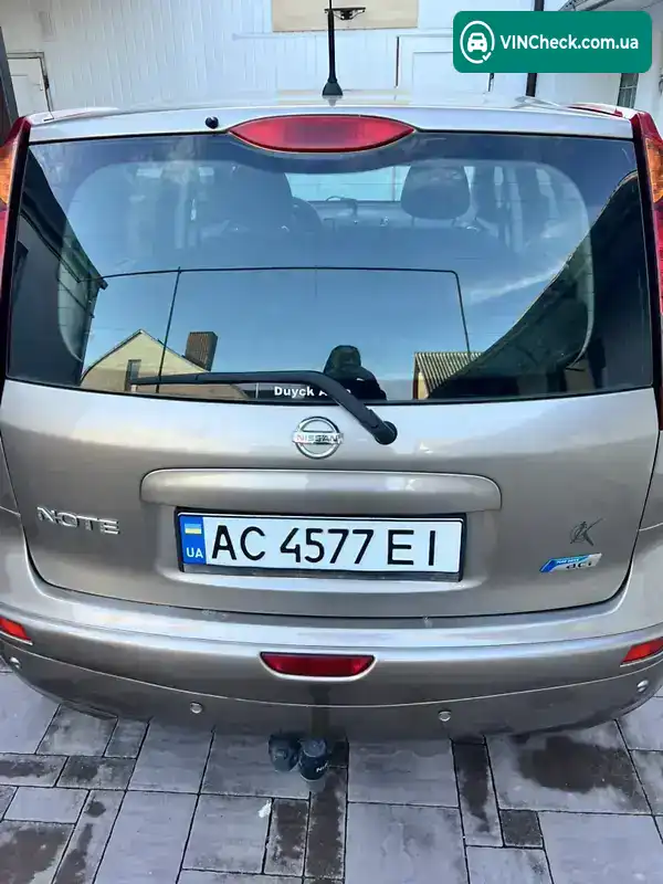 Nissan Note 2009, фото з оголошення 2 з 12, VIN SJNFDAE11U2031433