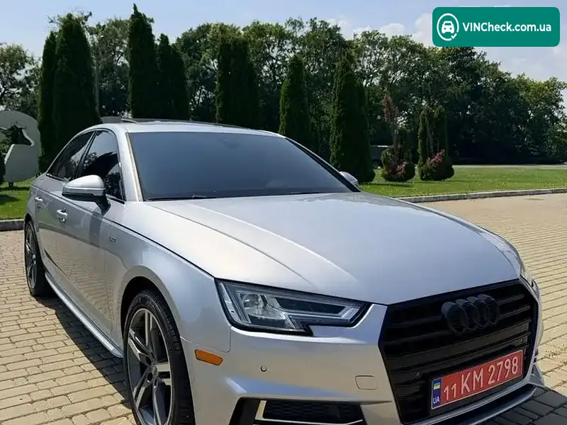 Audi A4 2018, фото з оголошення 1 з 20, VIN WAUENAF45JA167938