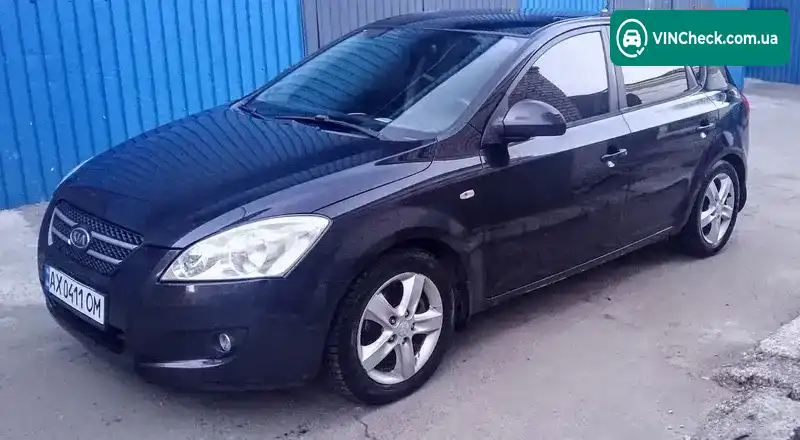 Kia Ceed 2007, фото з оголошення 1 з 13, VIN Y6LFF24238L001430