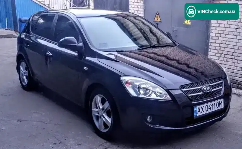 Kia Ceed 2007, фото з оголошення 2 з 13, VIN Y6LFF24238L001430