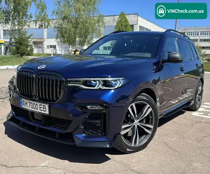 BMW X7 2022, фото з оголошення 1 з 21, VIN 5UXCX6C08N9L13497