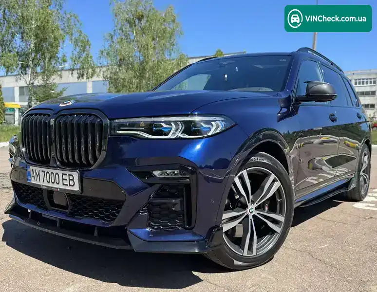 BMW X7 2022, фото з оголошення 2 з 21, VIN 5UXCX6C08N9L13497