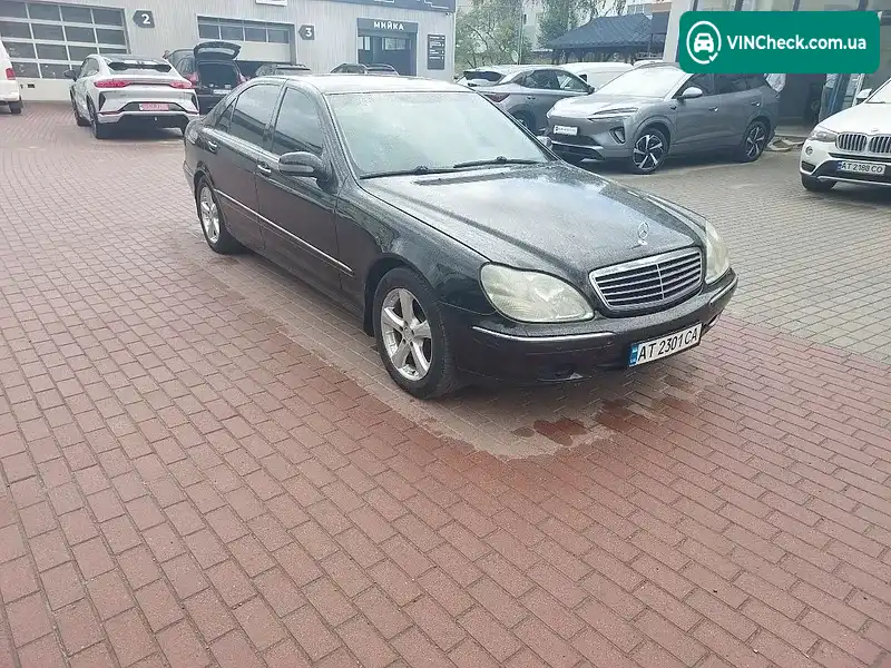 Mercedes-Benz S-Class 2001, фото з оголошення 1 з 18, VIN WDB2201651A184378