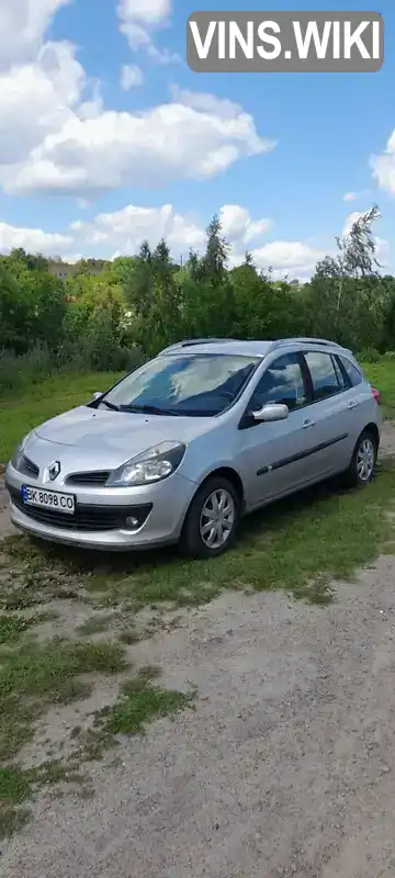 Renault Clio 2008, фото з оголошення 1 з 12, VIN VF1KR1P0H39034531