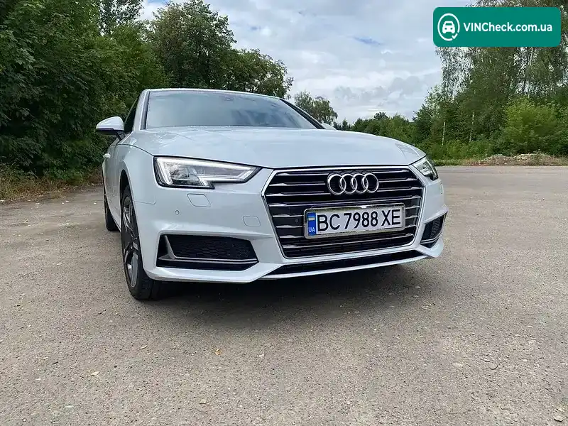 Audi A4 2019, фото з оголошення 2 з 20, VIN WAUZZZF44KA121071