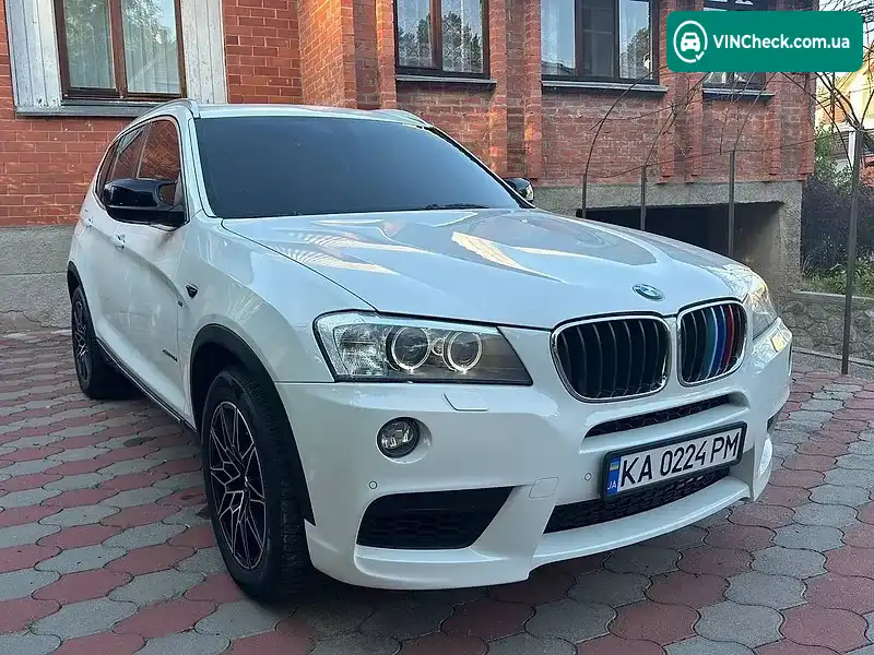 BMW X3 2013, фото з оголошення 1 з 16, VIN WBAWY310XD0F02040