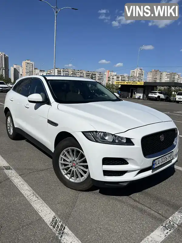 Jaguar F-Pace 2017, фото з оголошення 2 з 21, VIN SADCA2BNXJA285983