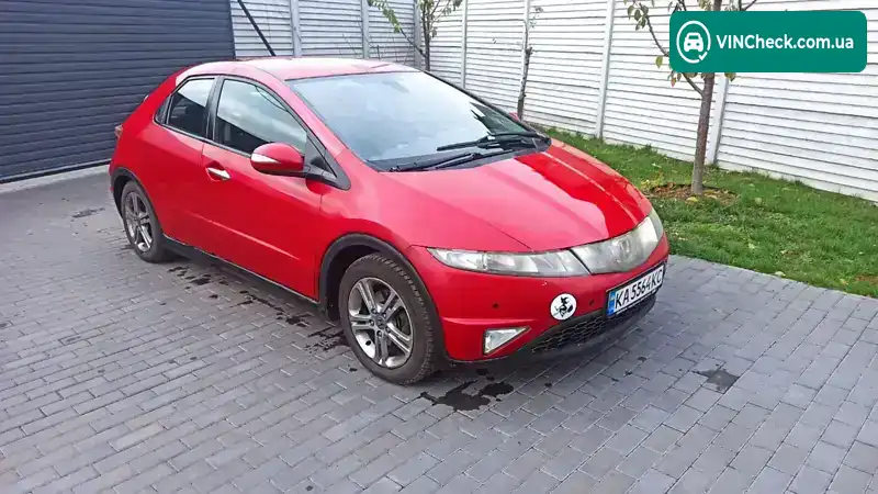 Honda Civic 2008, фото з оголошення 1 з 5, VIN SHHFK28608U046868