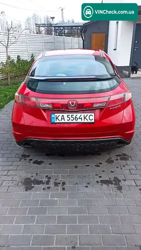 Honda Civic 2008, фото з оголошення 2 з 5, VIN SHHFK28608U046868