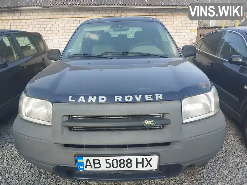 Land Rover Freelander 2001, фото з оголошення 1 з 21, VIN SALLNAAE21A328264