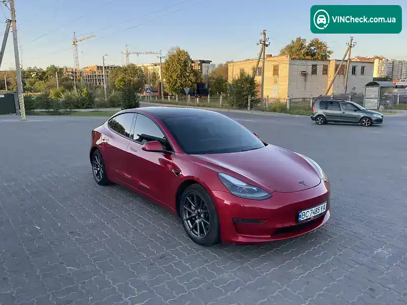 Tesla Model 3 2021, фото з оголошення 1 з 21, VIN 5YJ3E1EAXMF930131