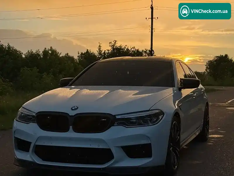 BMW M5 2018, фото з оголошення 1 з 13, VIN WBSJF01080G967294