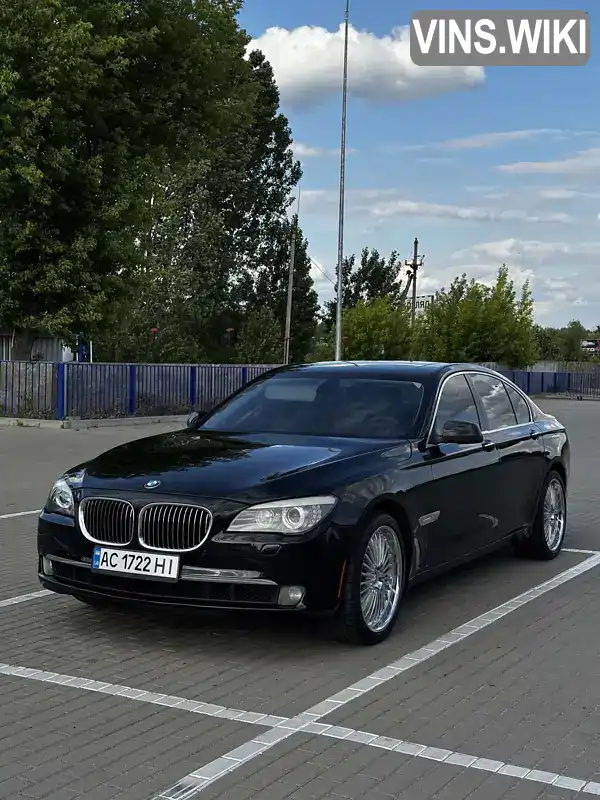 BMW 7 Series 2010, фото з оголошення 1 з 17, VIN WBAKA4C56BC612772