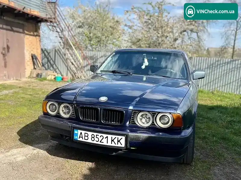 BMW 5 Series 1990, фото з оголошення 1 з 15, VIN WBAHB11070BB25969