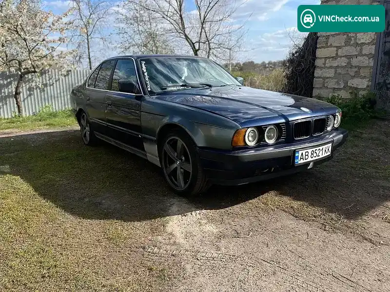 BMW 5 Series 1990, фото з оголошення 2 з 15, VIN WBAHB11070BB25969