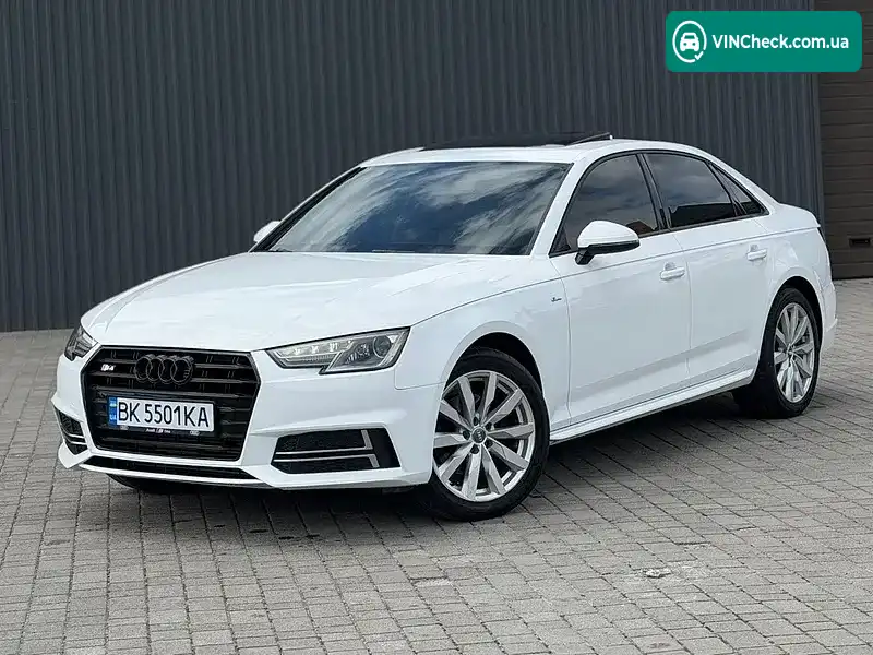 Audi A4 2017, фото з оголошення 1 з 20, VIN WAUKMAF4XJA037644