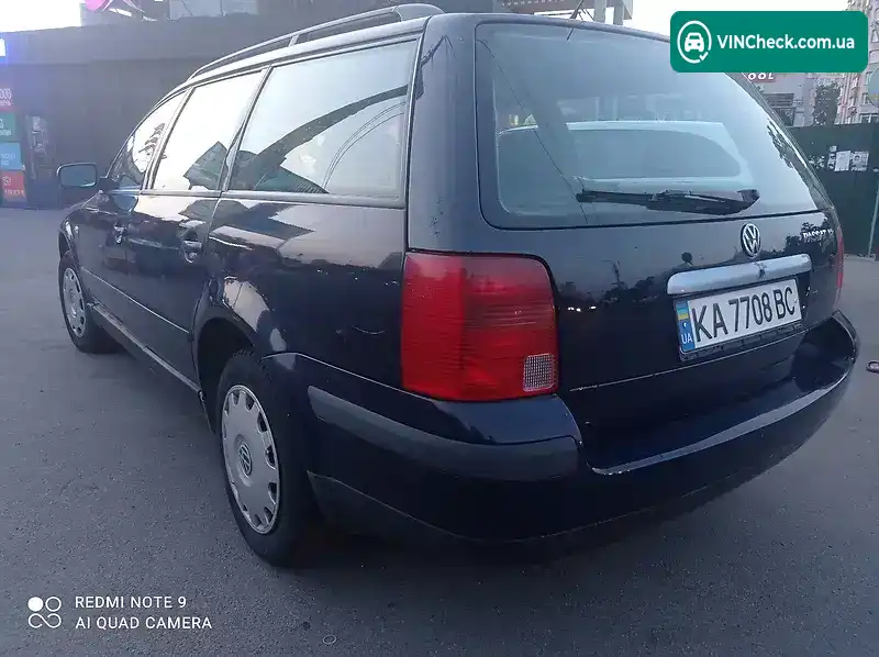 Volkswagen Passat 1998, фото з оголошення 1 з 20, VIN WVWZZZ3BZXE160269