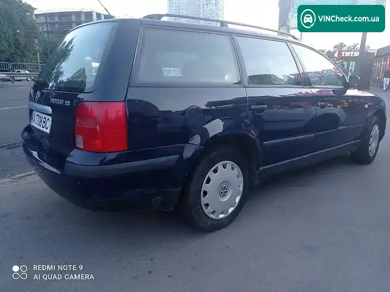 Volkswagen Passat 1998, фото з оголошення 2 з 20, VIN WVWZZZ3BZXE160269