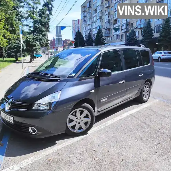 Renault Espace 2012, фото з оголошення 1 з 7, VIN VF1JKFKCC47842336