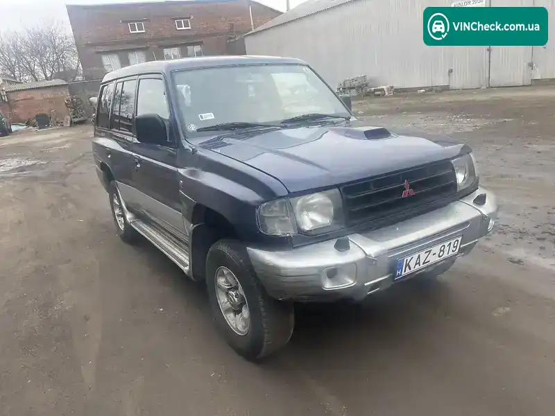Mitsubishi Pajero 1998, фото з оголошення 1 з 11, VIN JMB0NV460XJ001863