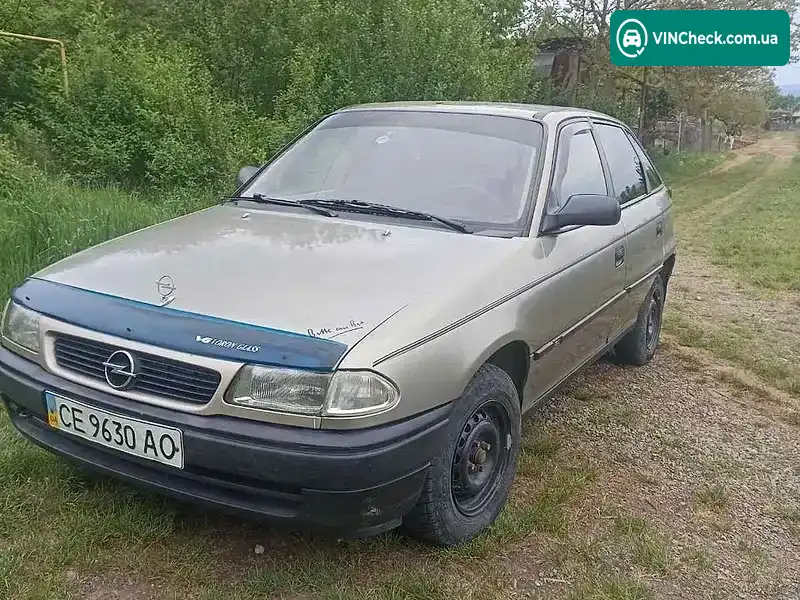 Opel Astra 1996, фото з оголошення 2 з 21, VIN W0L000058T5102029