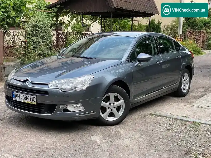 Citroen C5 2009, фото з оголошення 2 з 16, VIN VF7RD9HZC9L568375