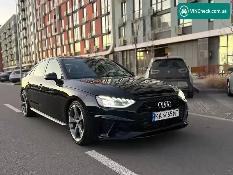 Audi A4 2020, фото з оголошення 1 з 21, VIN WAUEAAF4XMN002315