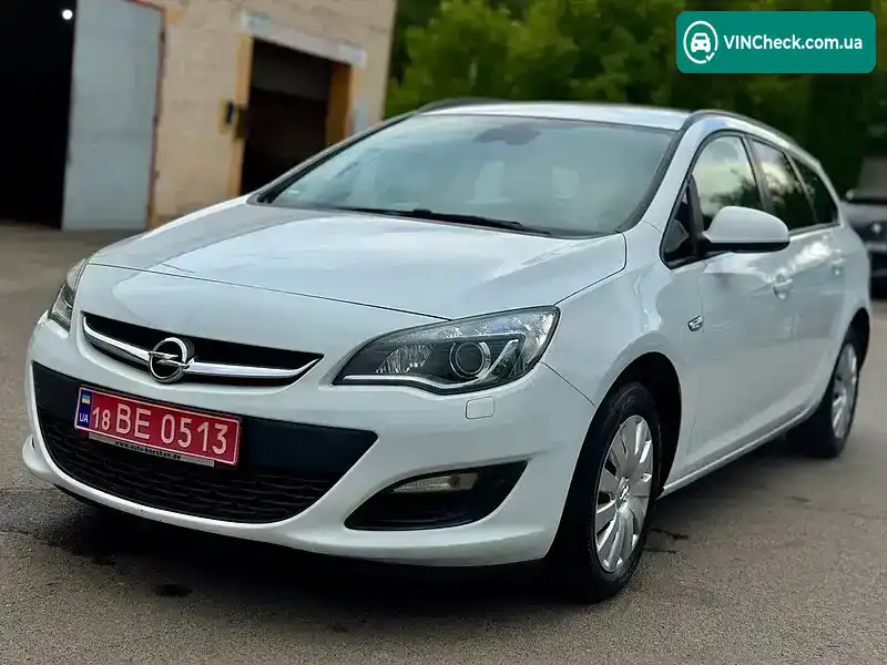 Opel Astra 2013, фото з оголошення 1 з 20, VIN W0LPD8EK9D8041843