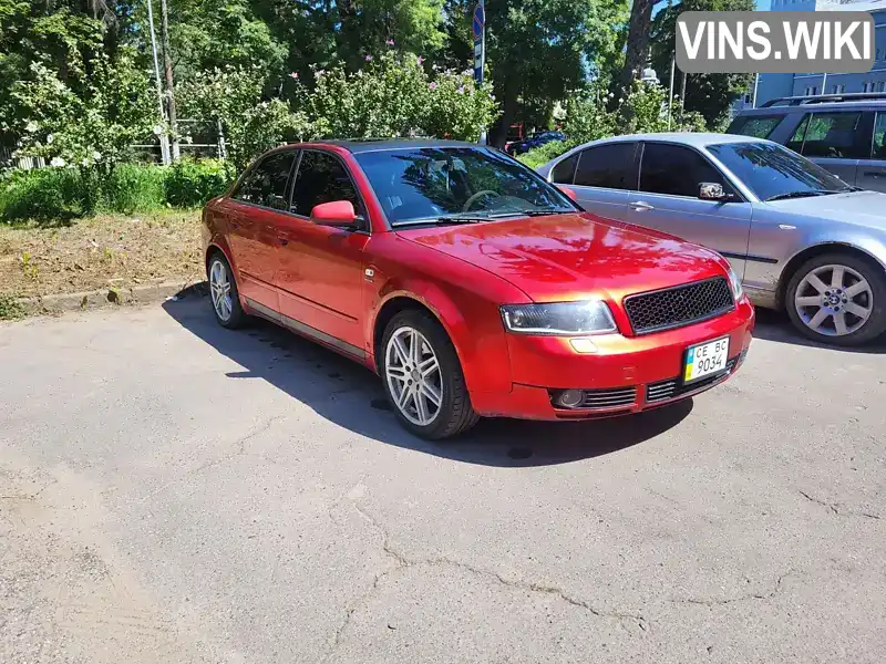 Audi A4 2002, фото з оголошення 1 з 9, VIN WAUZZZ8DZTA222552
