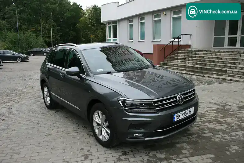 Volkswagen Tiguan 2018, фото з оголошення 2 з 10, VIN WVGZZZ5NZJW840732