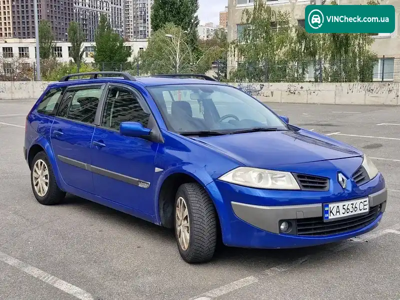Renault Megane 2006, фото з оголошення 1 з 20, VIN VF1KM1R0H35443903