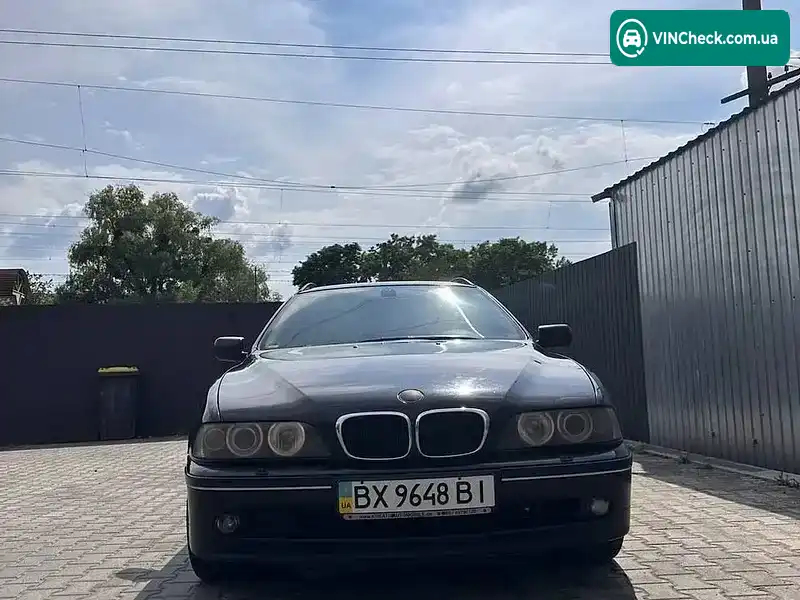 BMW 5 Series 2002, фото з оголошення 1 з 12, VIN WBAHB110003617881