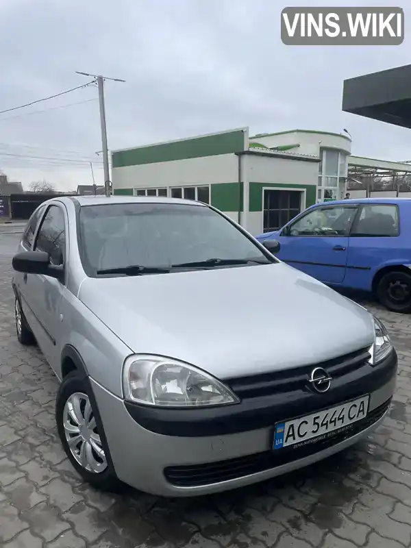 Opel Corsa 2000, фото з оголошення 1 з 16, VIN W0L0XCF0816049077