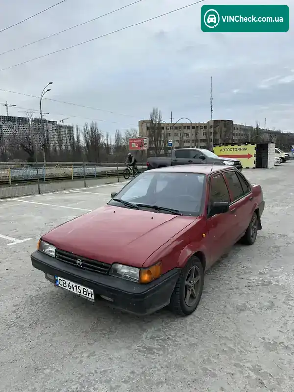 Nissan Sunny 1988, фото з оголошення 1 з 18, VIN JN100SN13U0406770