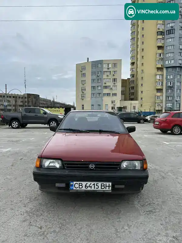 Nissan Sunny 1988, фото з оголошення 2 з 18, VIN JN100SN13U0406770