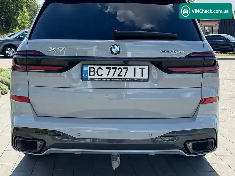 BMW X7 2023, фото з оголошення 1 з 18, VIN WBA21EN0209S76779