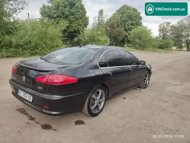 Peugeot 607 2005, фото з оголошення 2 з 15, VIN VF39UUHZJ92211920
