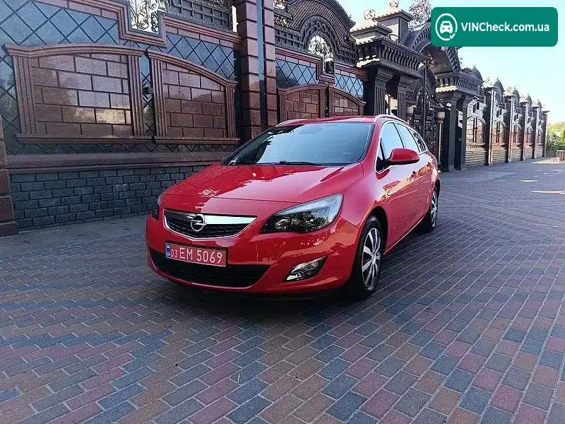 Opel Astra 2012, фото з оголошення 2 з 20, VIN W0LPF8EJ8C8027044