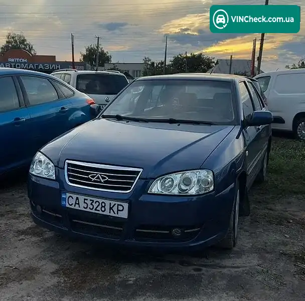 Chery Amulet 2011, фото з оголошення, VIN LVVDA11A1B0255429