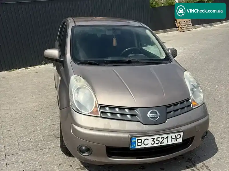 Nissan Note 2008, фото з оголошення 2 з 14, VIN SJNFDAE11U1241536