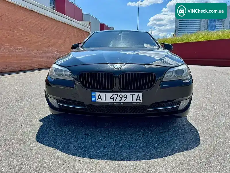 BMW 5 Series 2012, фото з оголошення 2 з 20, VIN WBAXH5C54CDW11560